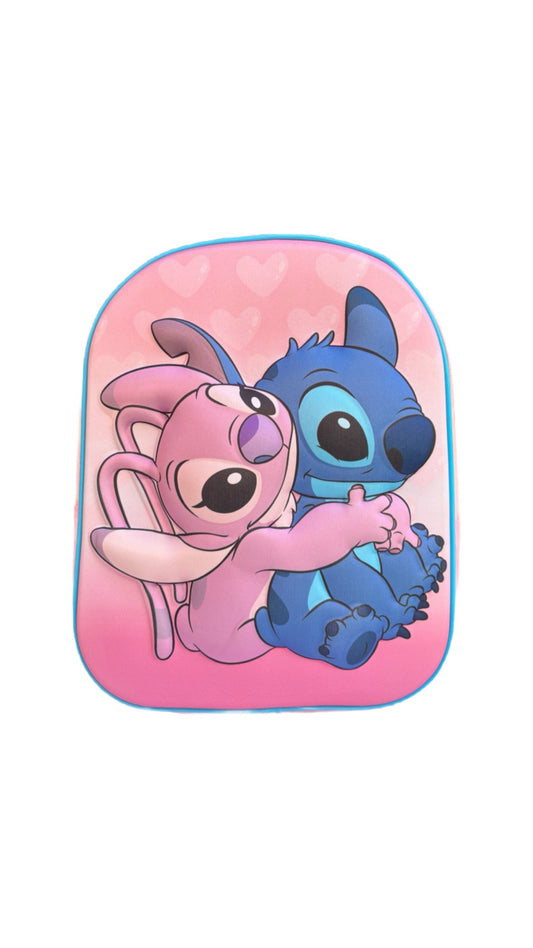 Mochila Angel, Stitch 3D Y Accesorios