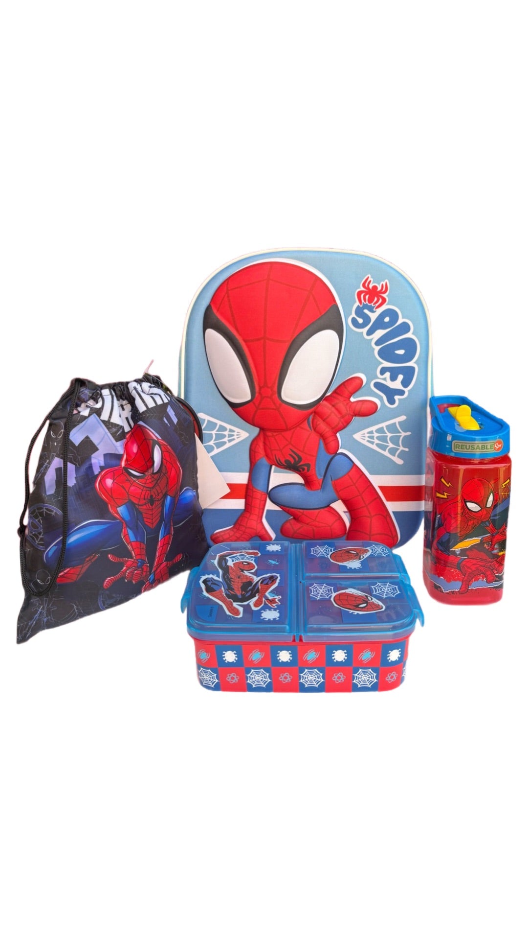 Mochila Spiderman 3D Y Accesorios