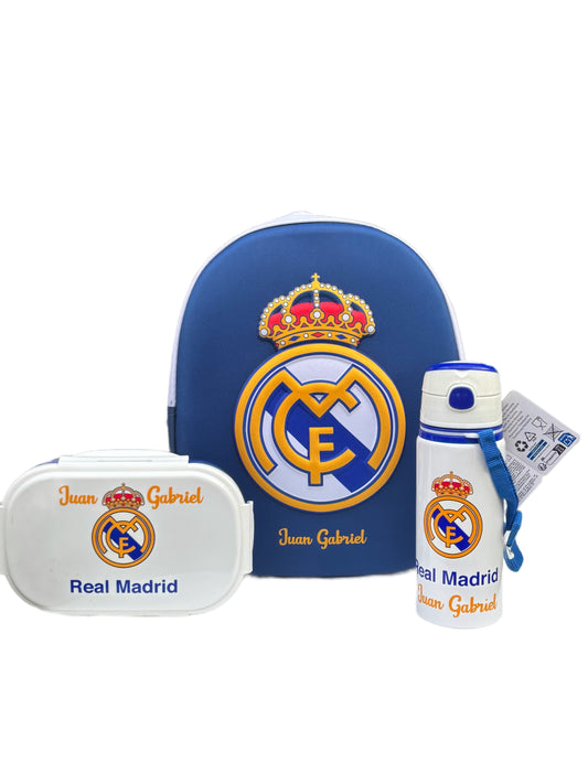 Mochila Real Madrid 3D y Accesorios